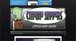 Desktop Screenshot of cthulhuslippers.com